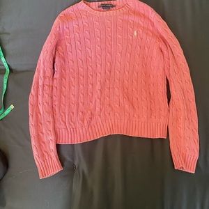 Cable knit classic sweater